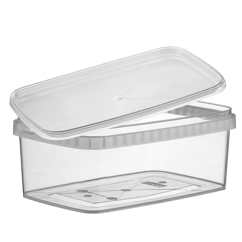 1200mL Rectangle Tamper Proof Container Combo Pack - TEM IMPORTS™