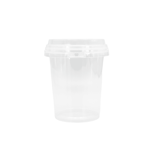 120B Clear Lid Suit Round Tamper Proof Bucket Cups - TEM IMPORTS™