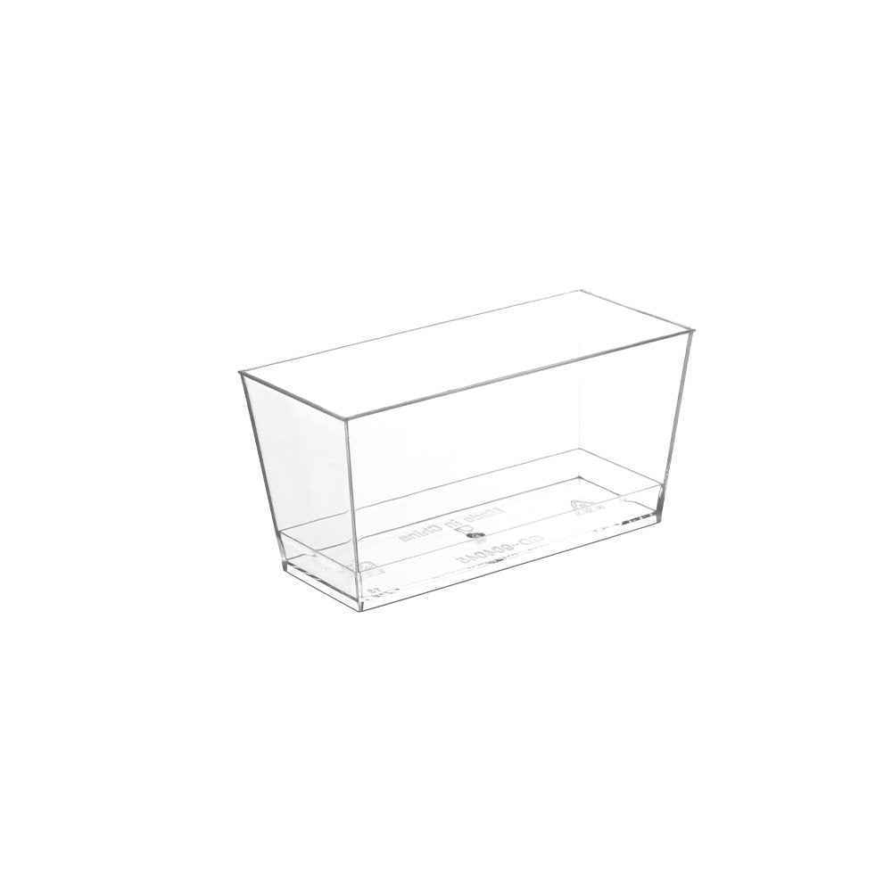 120mL Clear Mini Rectangular Container Base - TEM IMPORTS™