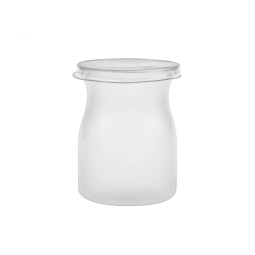 120mL Transparent Matt PP Milk Bottle - TEM IMPORTS™