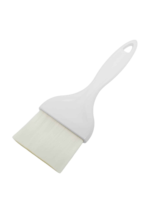 KH Plastic Pastry Brush White - 75mm