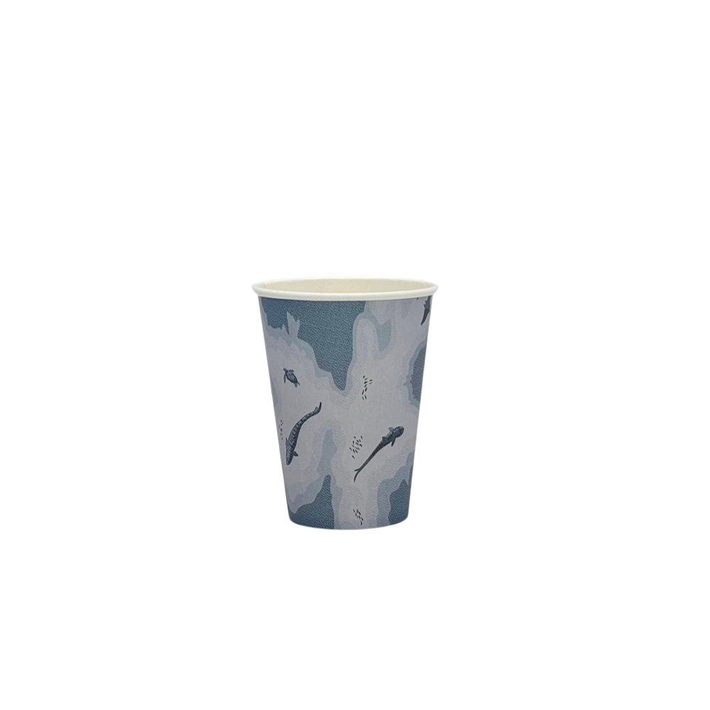 12oz/355mL Aqueous Coated SW (D/90mm) Paper Cup - Australia's Wonder - TEM IMPORTS™