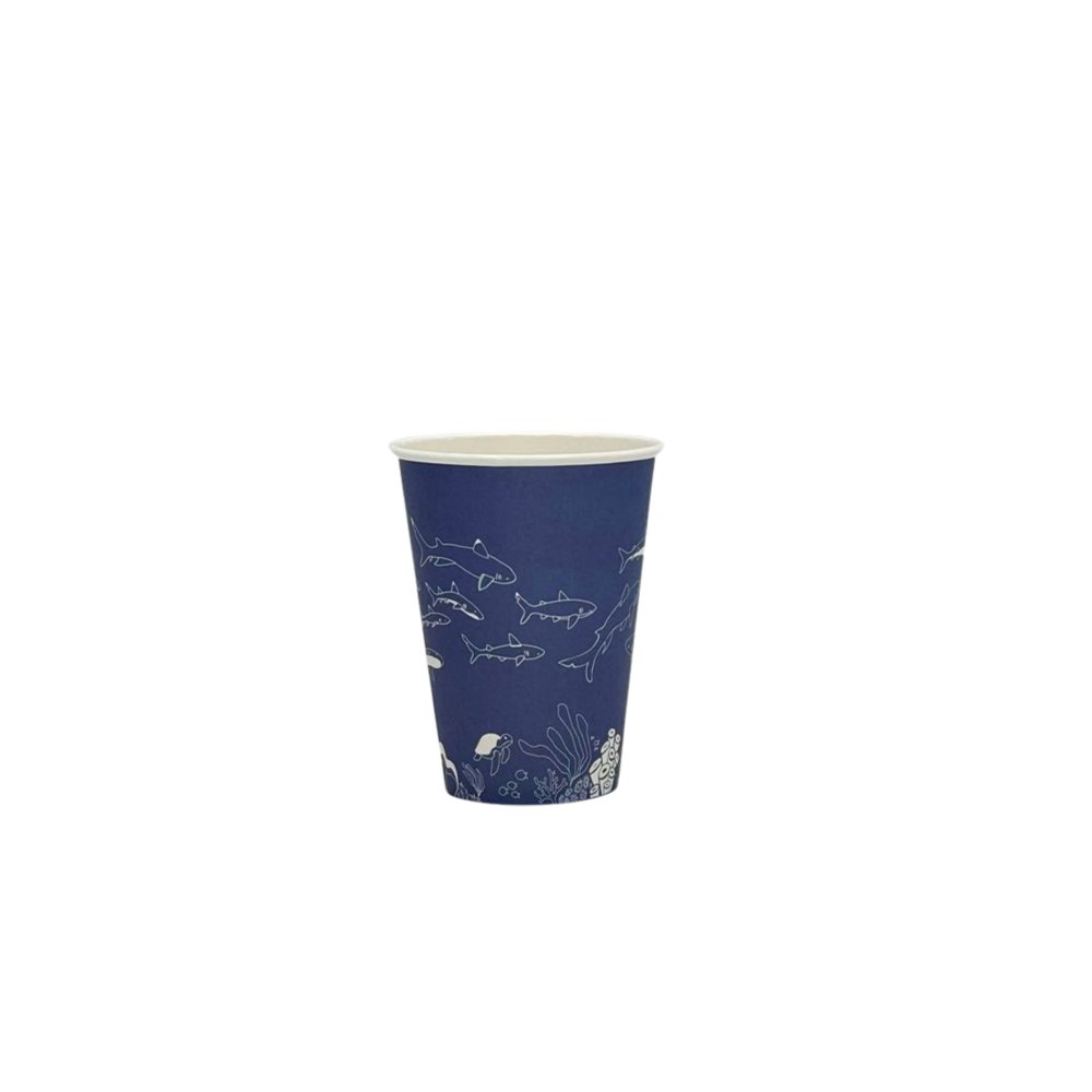 12oz/355mL Aqueous Coated SW (D/90mm) Paper Cup - Australia's Wonder - TEM IMPORTS™