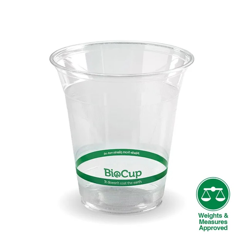 12oz/360mL (96mm) Clear PET BioCup - 1000pcs/ctn - TEM IMPORTS™