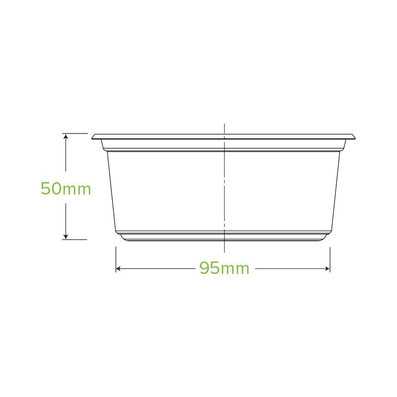 12oz/360mL Clear BioBowl - 500pcs/Ctn - TEM IMPORTS™