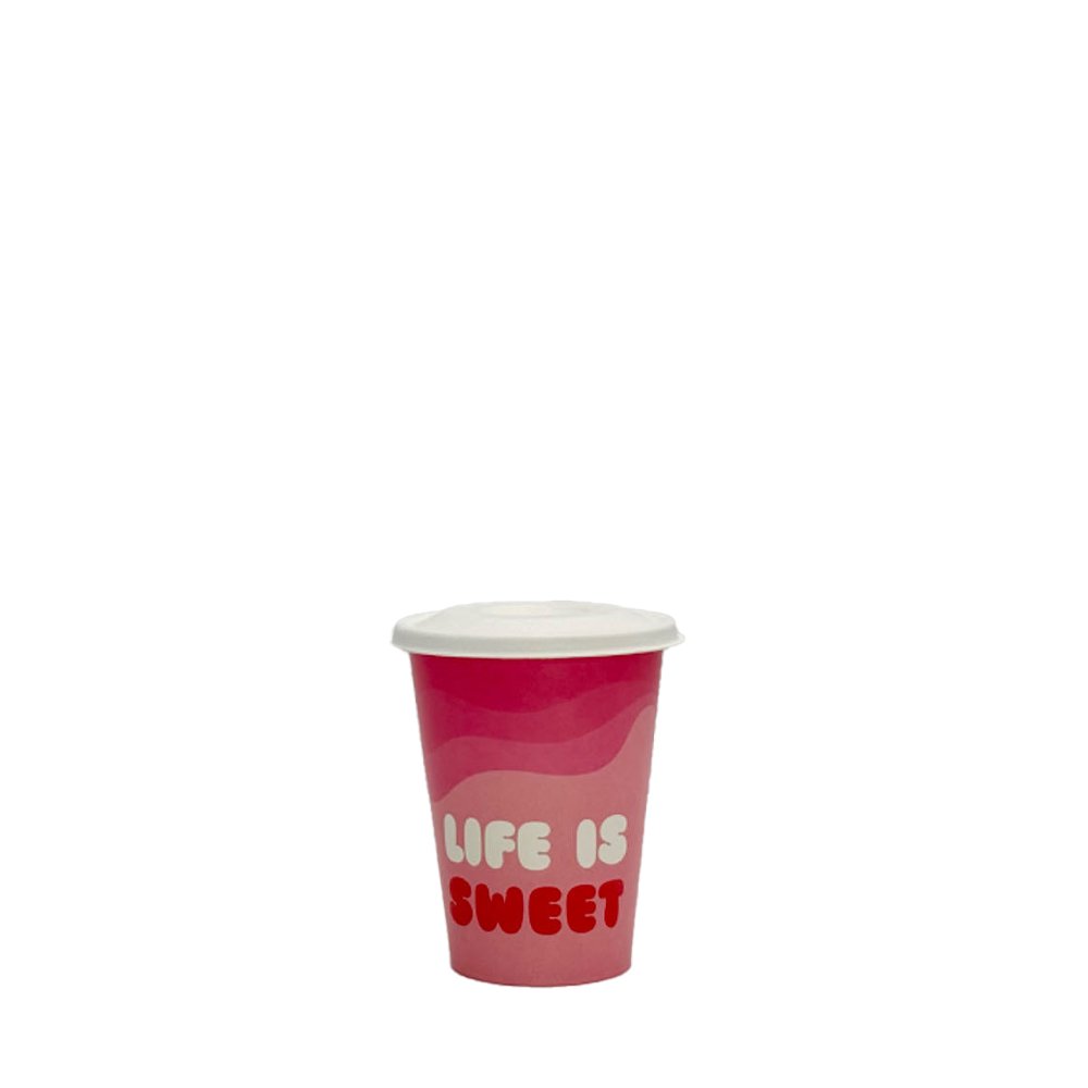 12oz/360mL (D/90mm) Aqueous Coated Paper Cold Cup - Summer Edition - TEM IMPORTS™