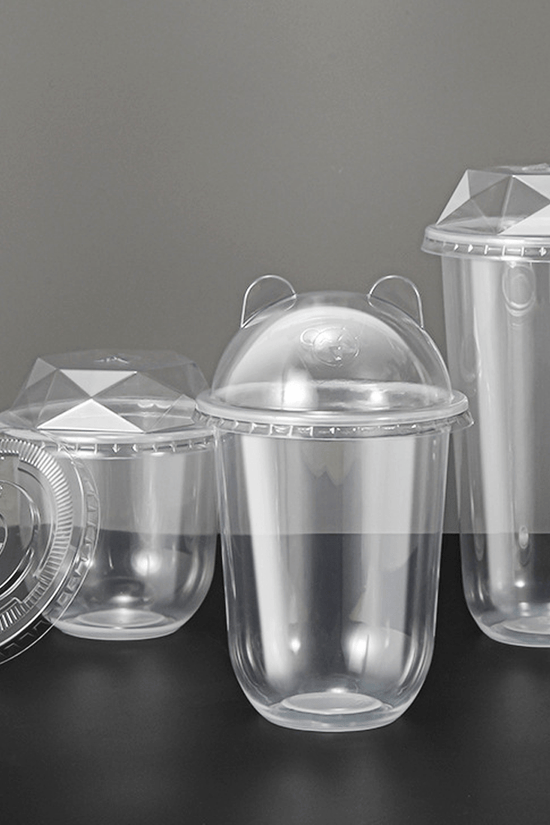 12oz/360mL (D/95mm) PP U - Shape Cup - Sealable - TEM IMPORTS™