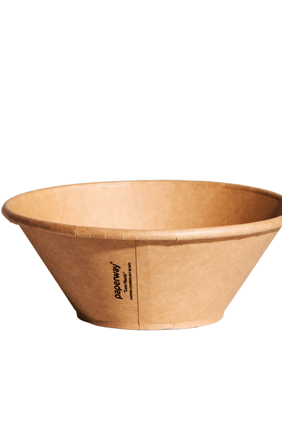 1300mL Deluxa Kraft Paper Bowl - 300/CTN - TEM IMPORTS™