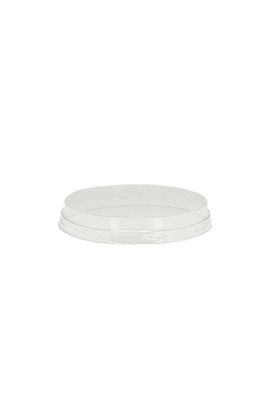 130mL Black&Gold Series Round PET Lid - TEM IMPORTS™