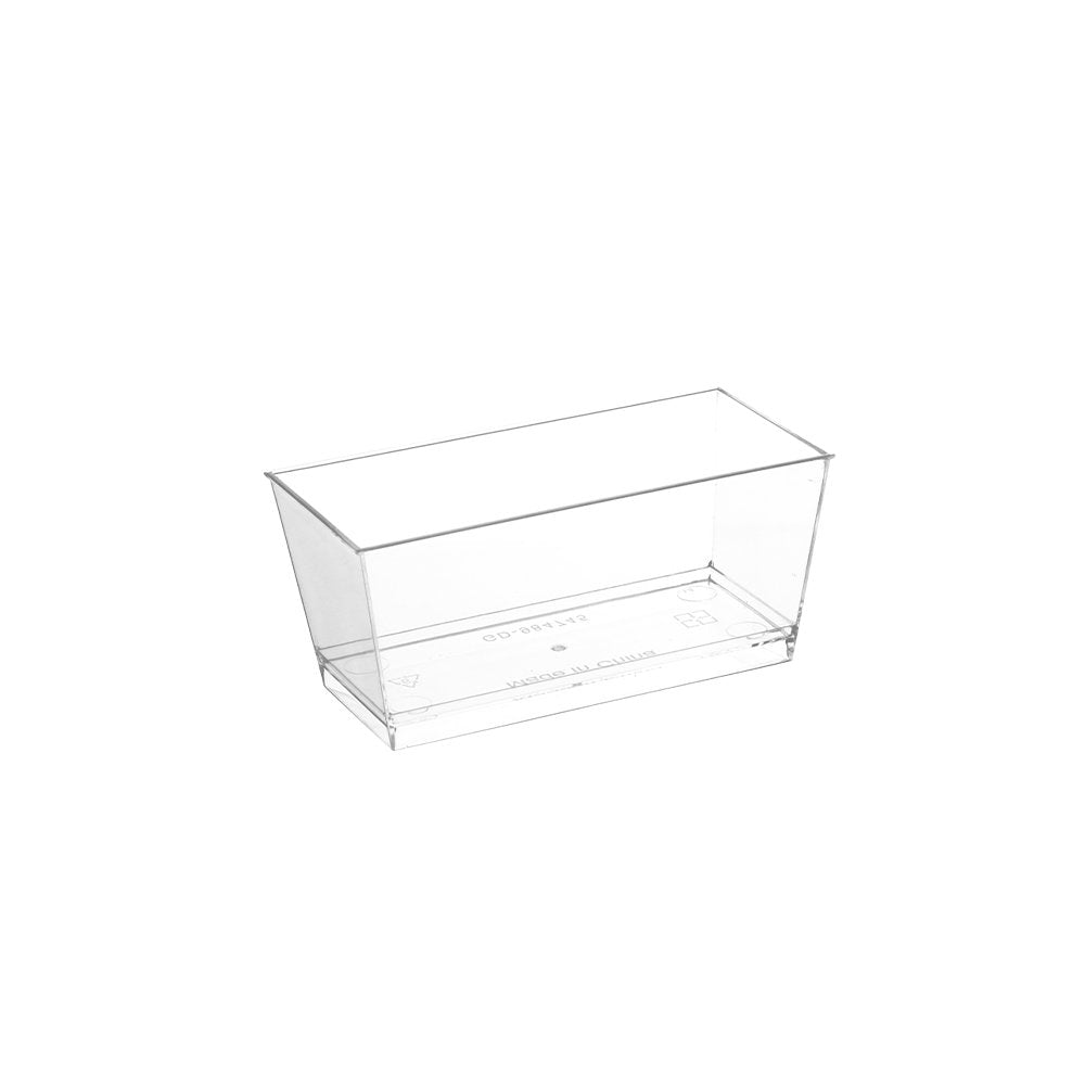 140mL Clear Rectangular Container Base - TEM IMPORTS™