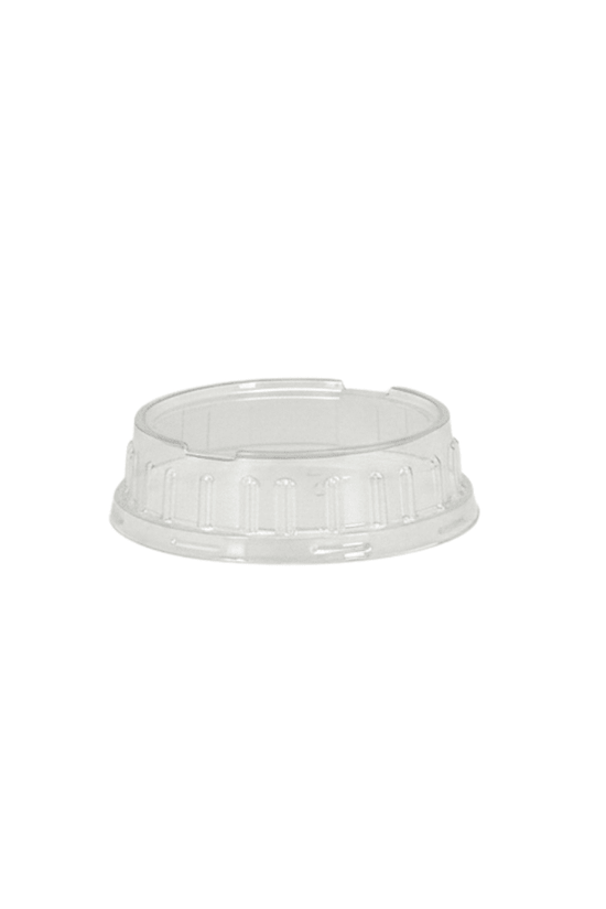 150mL Black&Gold Series Round PET Lid - High Profile - TEM IMPORTS™