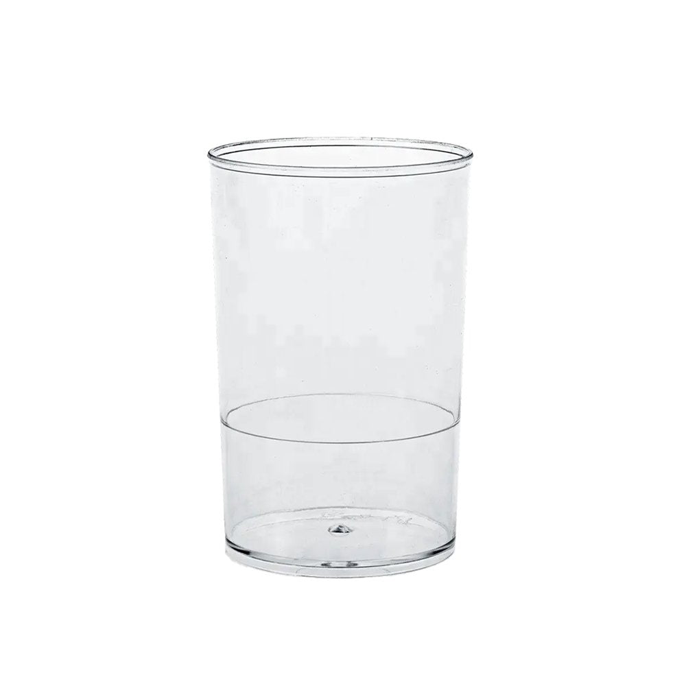 150mL Clear Mini Round Cylinder Dessert Cup Base - TEM IMPORTS™