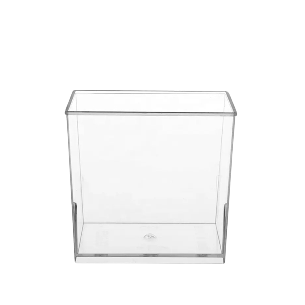 150mL Clear Mini Square Dessert Cup Base - TEM IMPORTS™