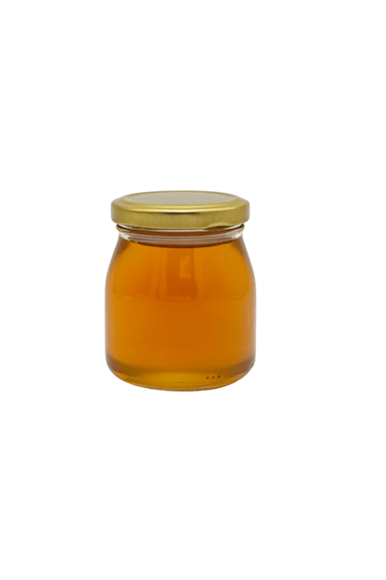 150mL Glass Food Jar with Gold Metal Twist Lid - TEM IMPORTS™