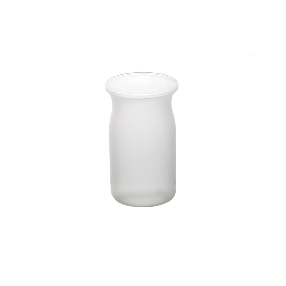 150mL Transparent Matt PP Milk Bottle - TEM IMPORTS™