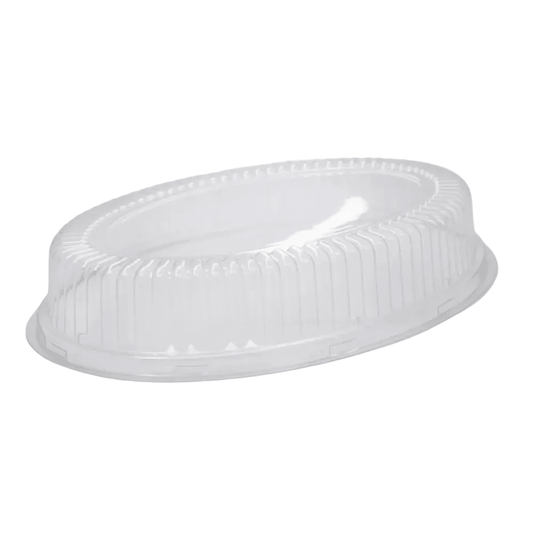 16-Inch Clear PET Plastic Oval Platter Dome Lid (Carton of 72) - TEM IMPORTS™