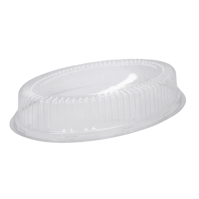 16-Inch Clear PET Plastic Oval Platter Dome Lid (Carton of 72) - TEM IMPORTS™