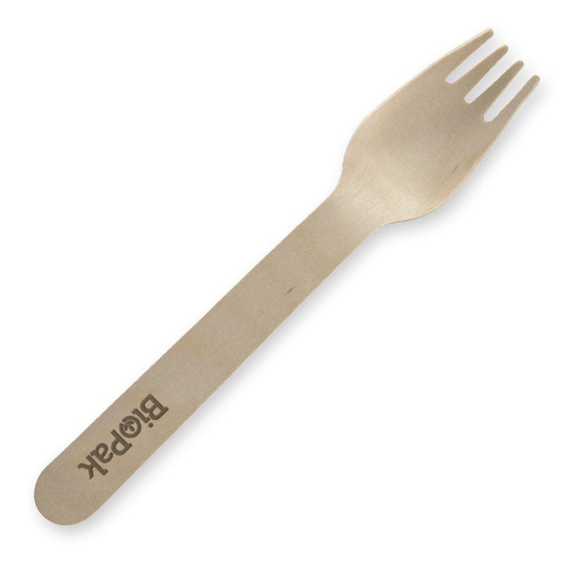 16cm Coated Wood Fork - 1000pcs/Ctn - TEM IMPORTS™