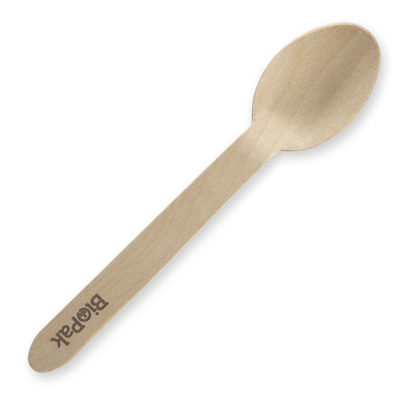 16cm Coated Wood Spoon - 1000pcs/Ctn - TEM IMPORTS™