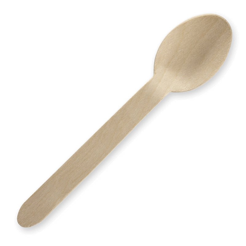 16cm Unbranded Wood Spoon - 2000pcs/Ctn - TEM IMPORTS™