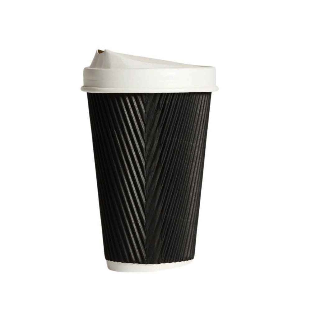16oz Truly Eco® Aqueous Ripple Wall Cup - 500/CTN - TEM IMPORTS™