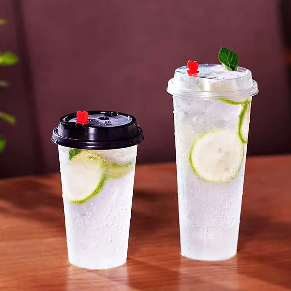 16oz/500mL (90mm) PP Bubble Tea Cup - TEM IMPORTS™