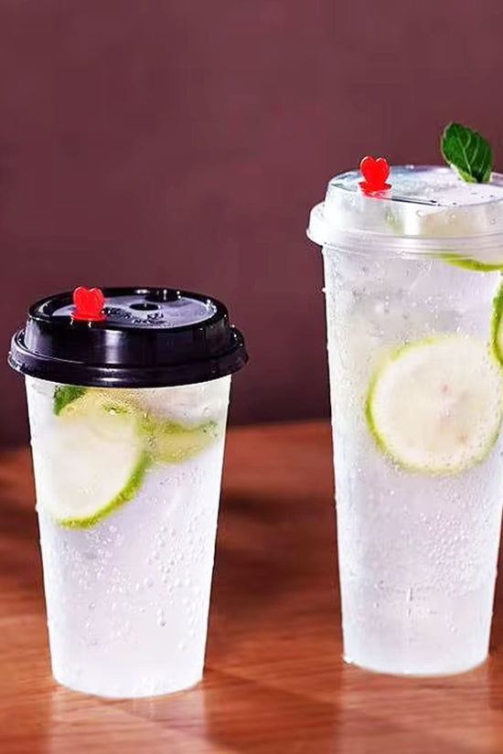 16oz/500mL (95mm) PP Bubble Tea Cup - TEM IMPORTS™