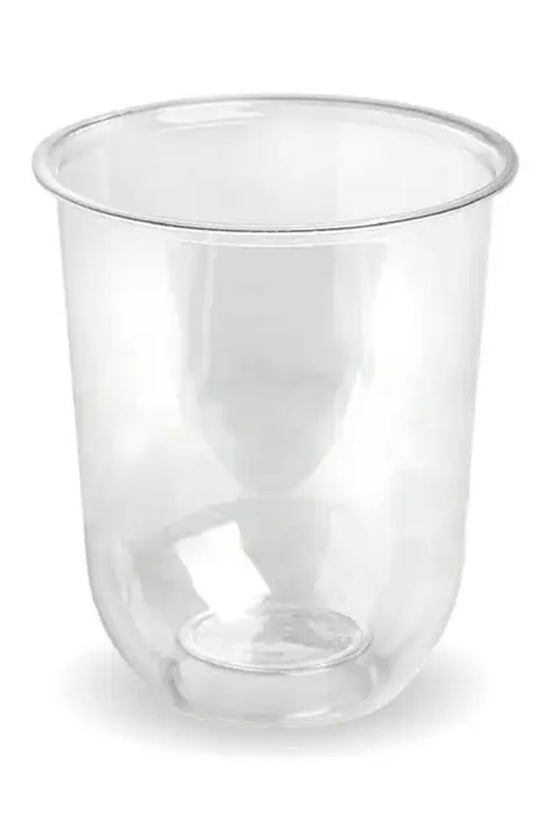 16oz/500mL Clear (96mm) PET Unbranded Tumbler Biocup - 1000/CTN - TEM IMPORTS™