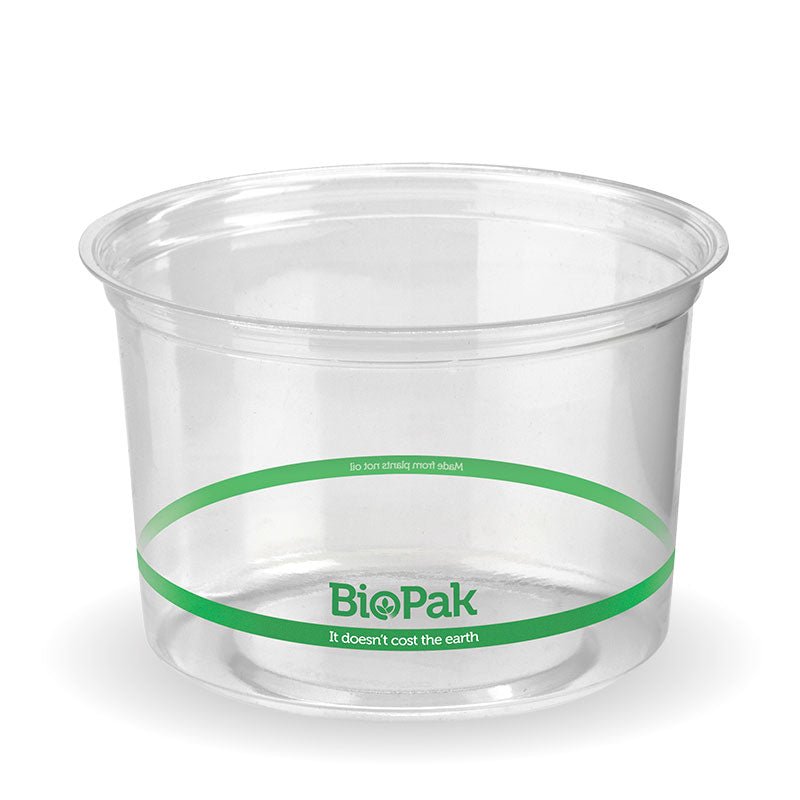 16oz/500mL Clear BioBowl - 500pcs/Ctn - TEM IMPORTS™