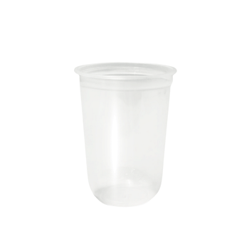 16oz/500mL (D/90mm) PP Injection U - Shape Cup Sealable - TEM IMPORTS™