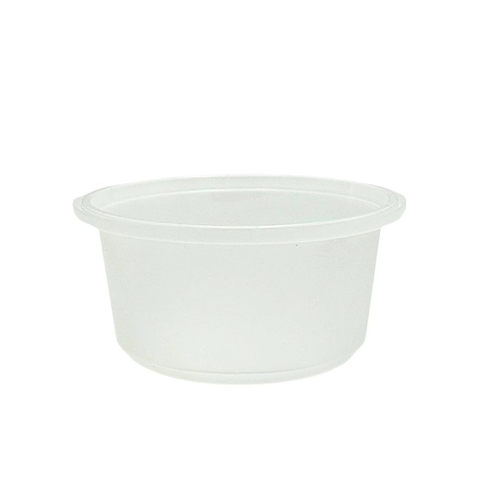 16oz/500mL Round Tampered Evident Clear Frosted Container Set - TEM IMPORTS™