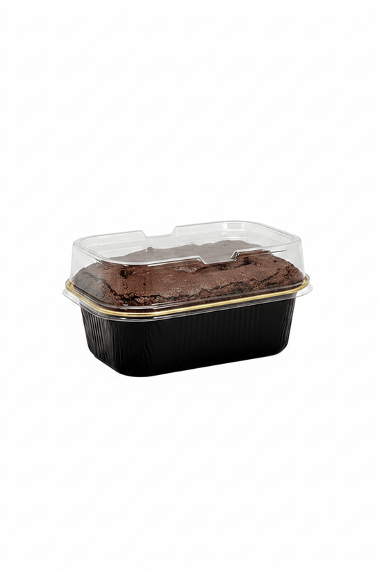 170mL Black&Gold Series Rectangular PET Lid - TEM IMPORTS™
