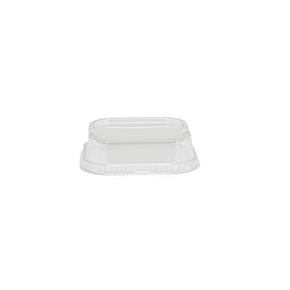 170mL Black&Gold Series Square PET Lid - TEM IMPORTS™
