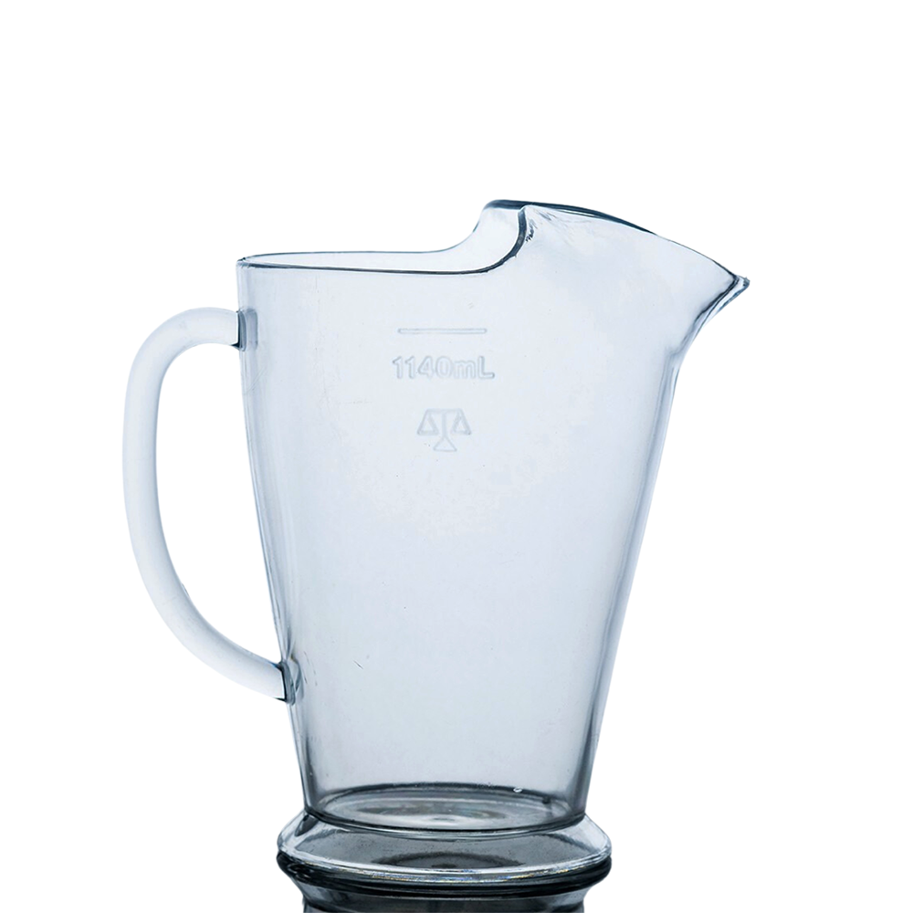 PGC® Classic Plastic Beer Jug 1140mL (SAN)