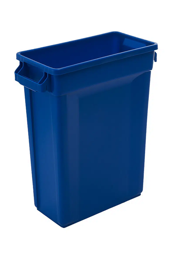 Trust® Commercial Slim Bin 87L – Blue