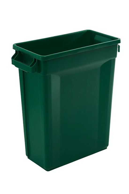 Trust® Commercial Slim Bin 60L – Green