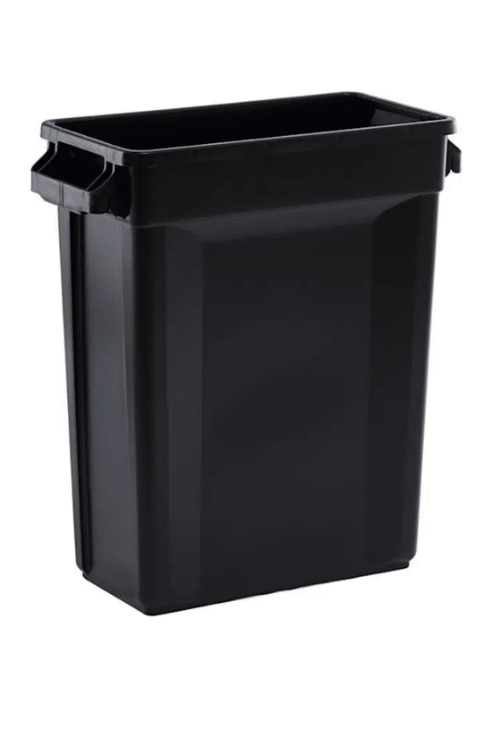 Trust® Commercial Slim Bin 60L – Black