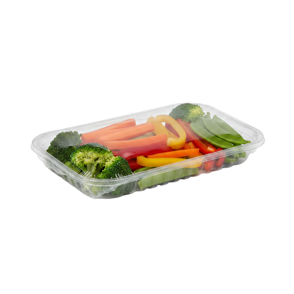Overwrap Clear PET Tray 215mm x 120mm  - 500/CTN