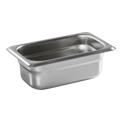 1/9 Size Anti-Jam Gastronorm Stainless Steel Steam Pan – 65mm Deep
