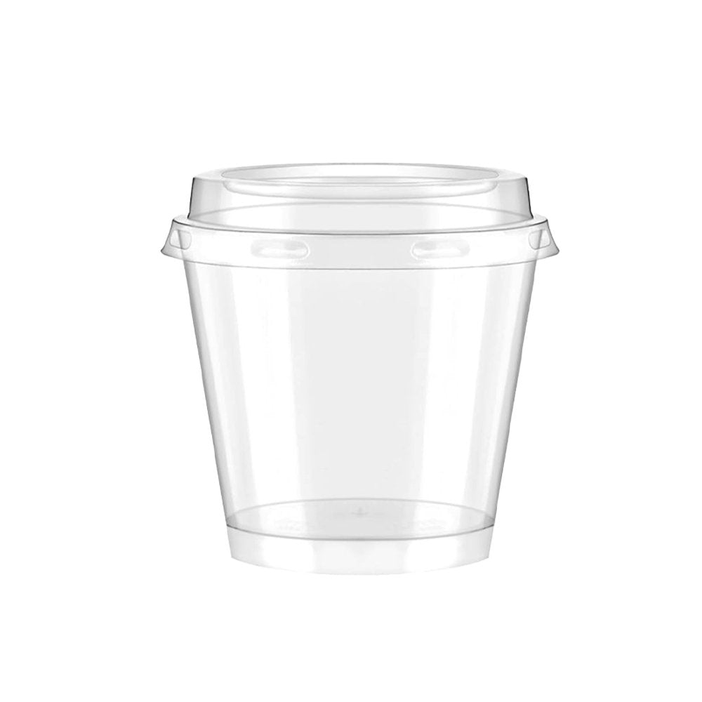 190mL Clear Mini Round Dessert Cup Base - TEM IMPORTS™