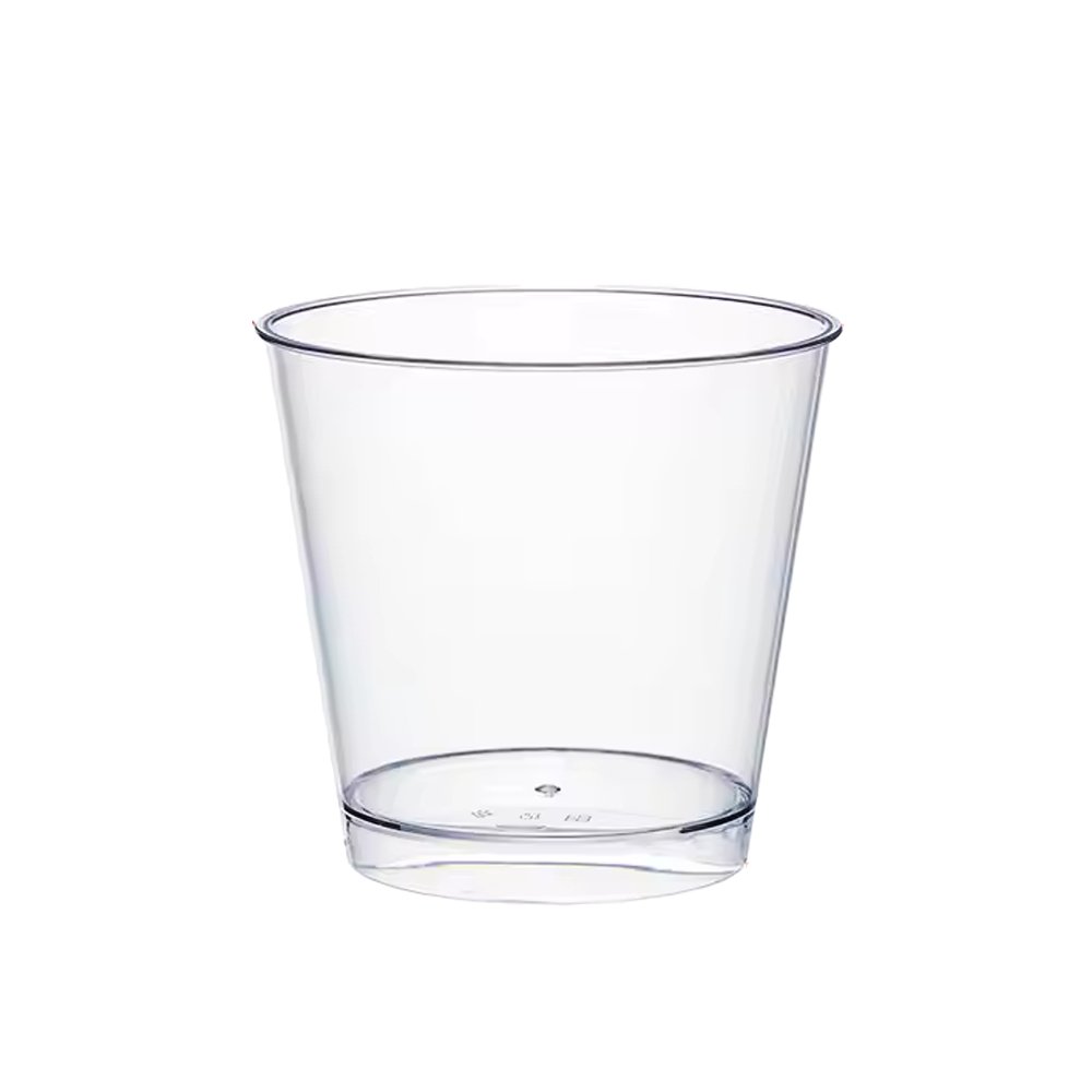 190mL Clear Mini Round Dessert Cup Base - TEM IMPORTS™