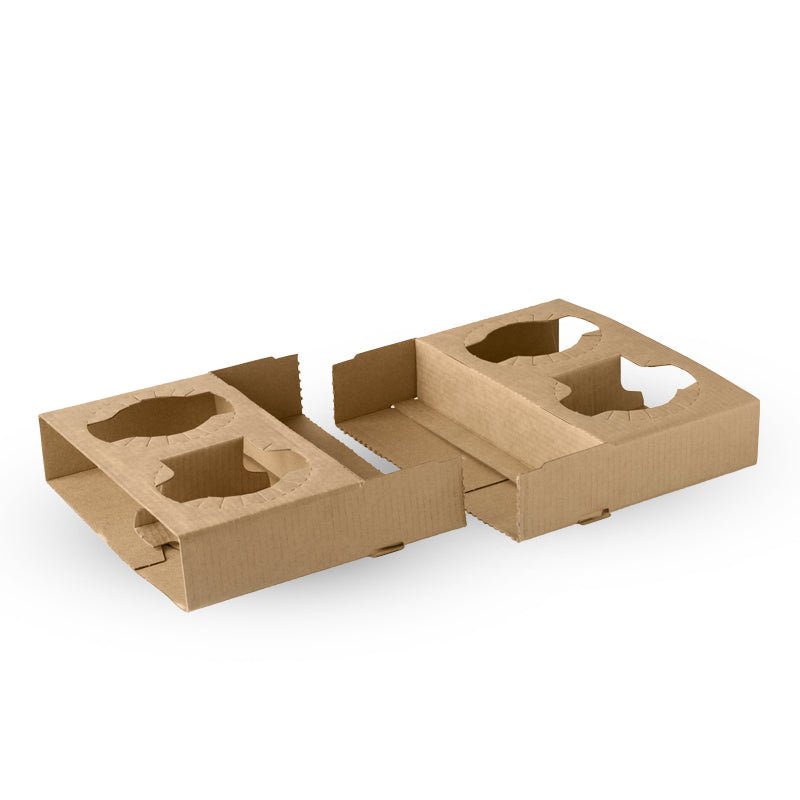 2 & 4 Cup BioCup Paper Tray - 100/CTN - TEM IMPORTS™