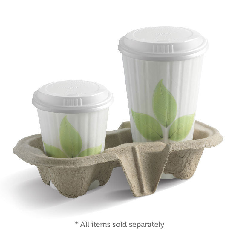 2 - Cup Pulp BioCup Tray - 500/CTN - TEM IMPORTS™