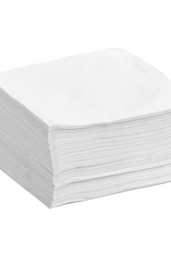 2-Ply White Lunch Napkins 300 x 300mm GT Fold - 2000/CTN - TEM IMPORTS™