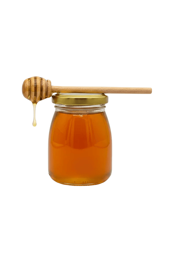 200mL Glass Food Jar with Gold Metal Twist Lid - TEM IMPORTS™