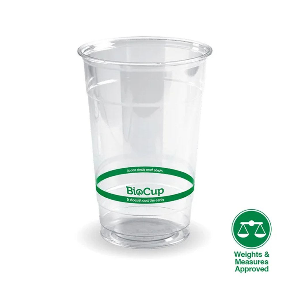 20oz/600mL (96mm) Clear PET BioCup - 1000pcs/ctn - TEM IMPORTS™