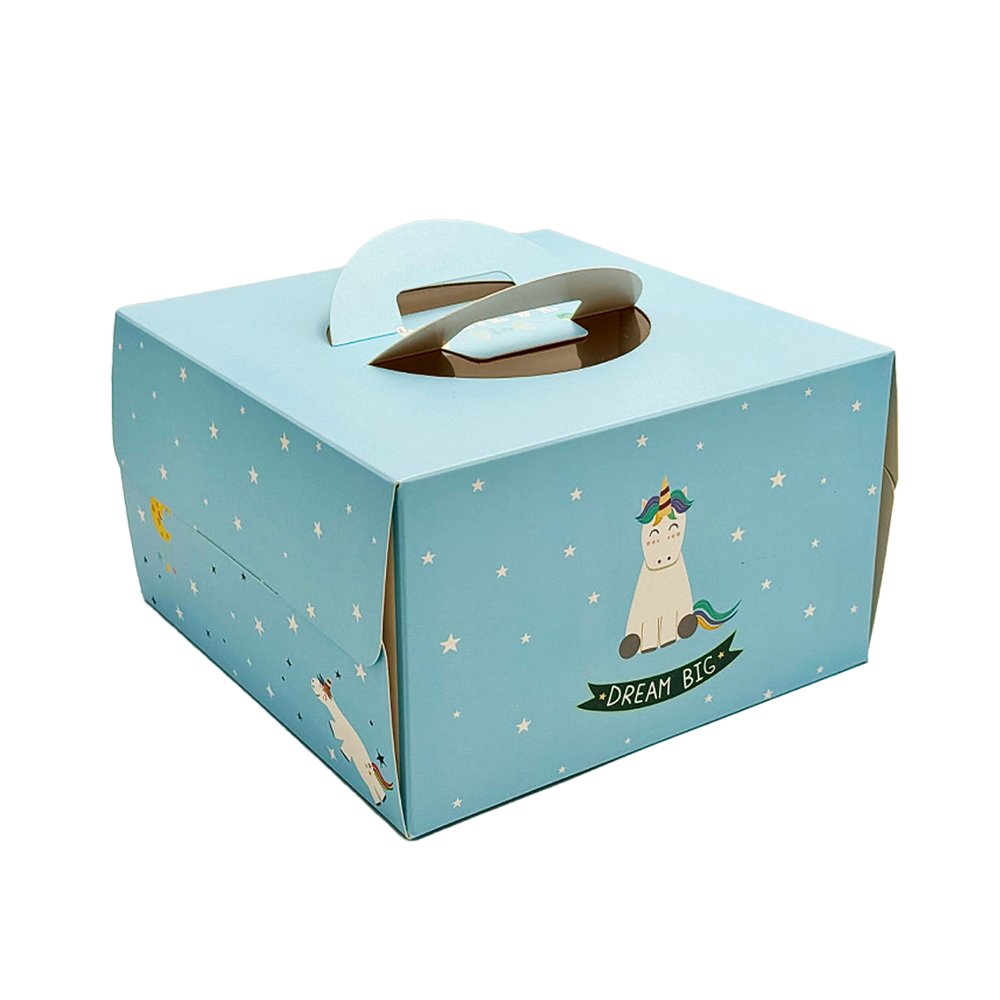 20x20x15 Patisserie Square Cake Box - Dream Big - TEM IMPORTS™