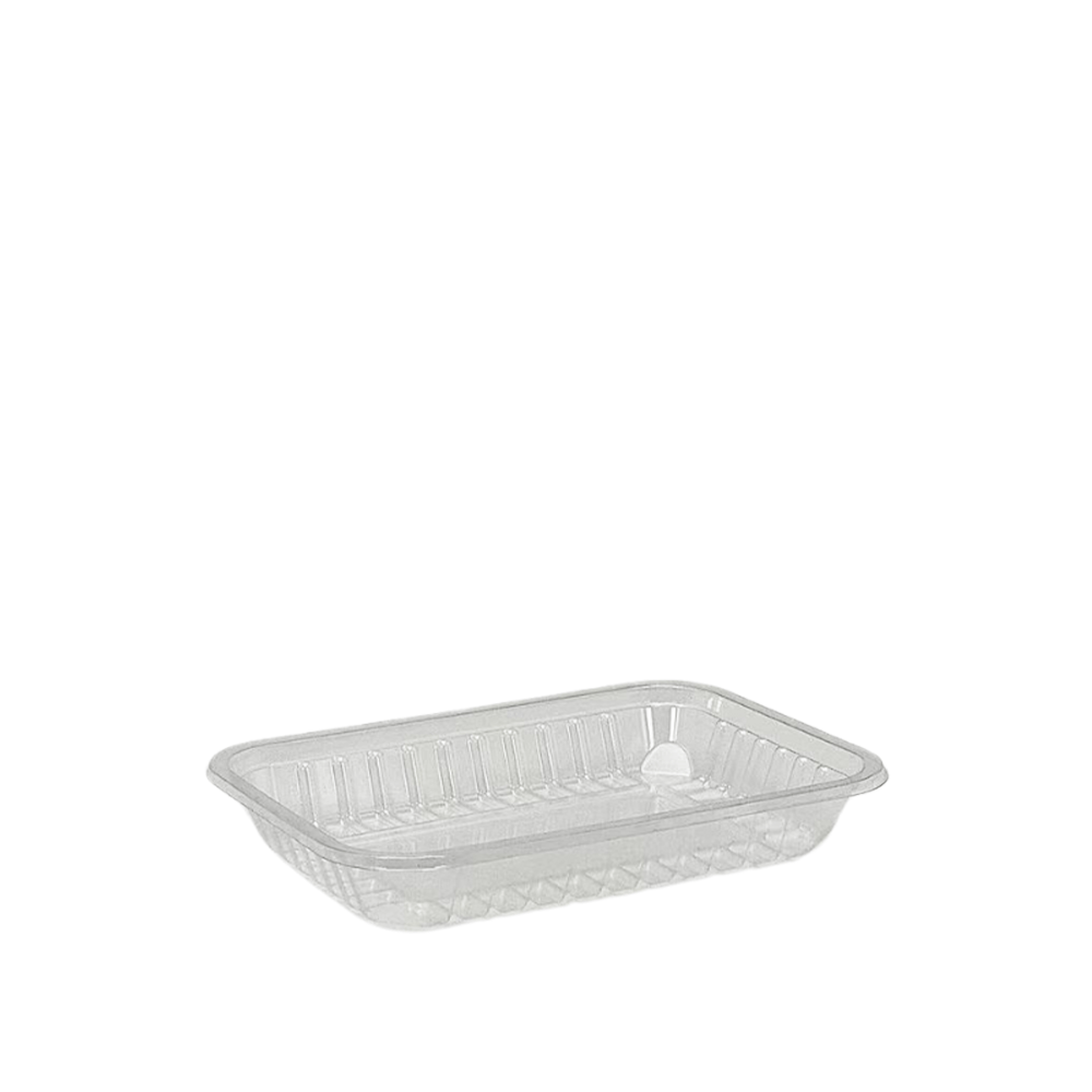 210mm x 149mm Overwrap Clear PET Deep Tray - 500/CTN - TEM IMPORTS™