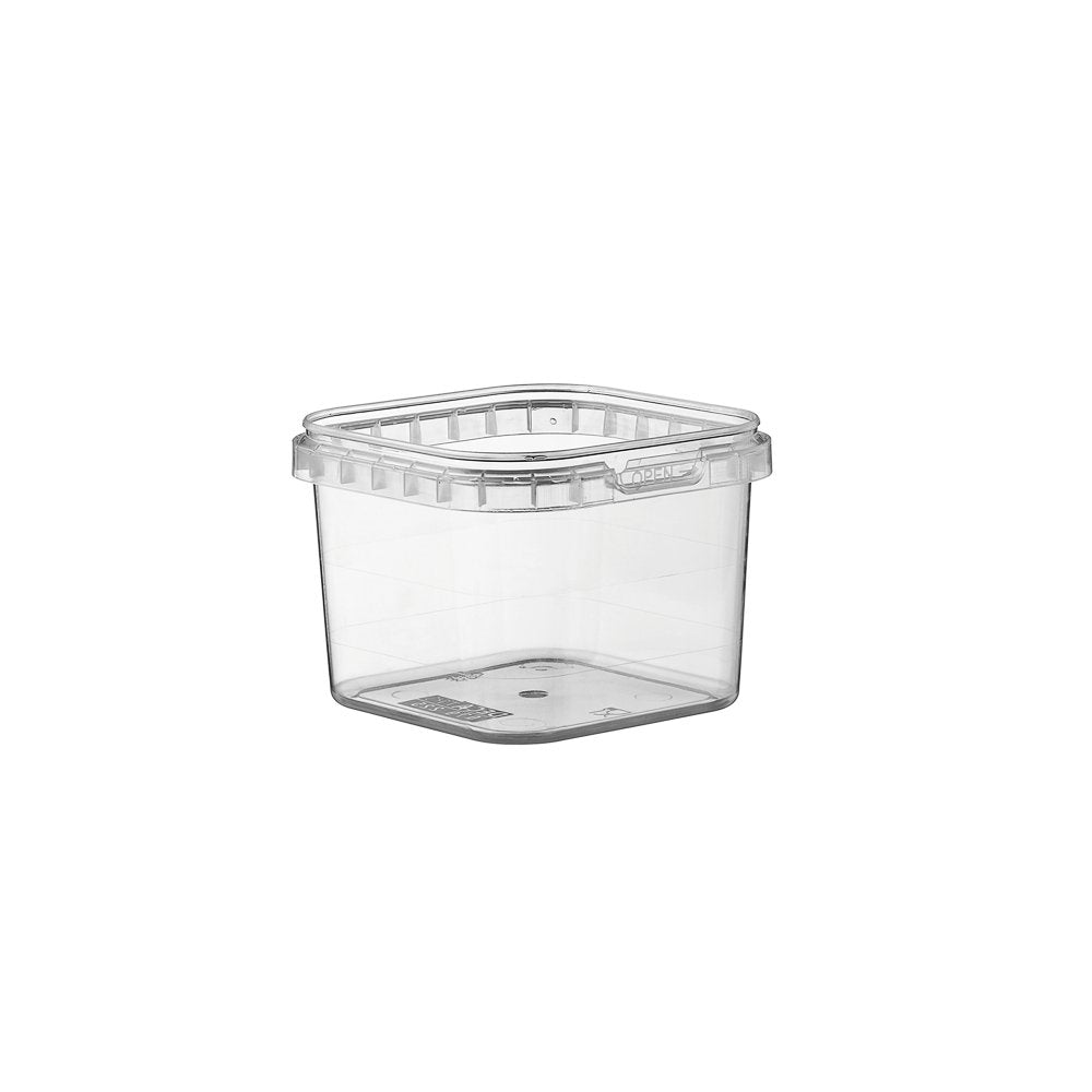 225mL Square Tamper Proof Container Base - TEM IMPORTS™