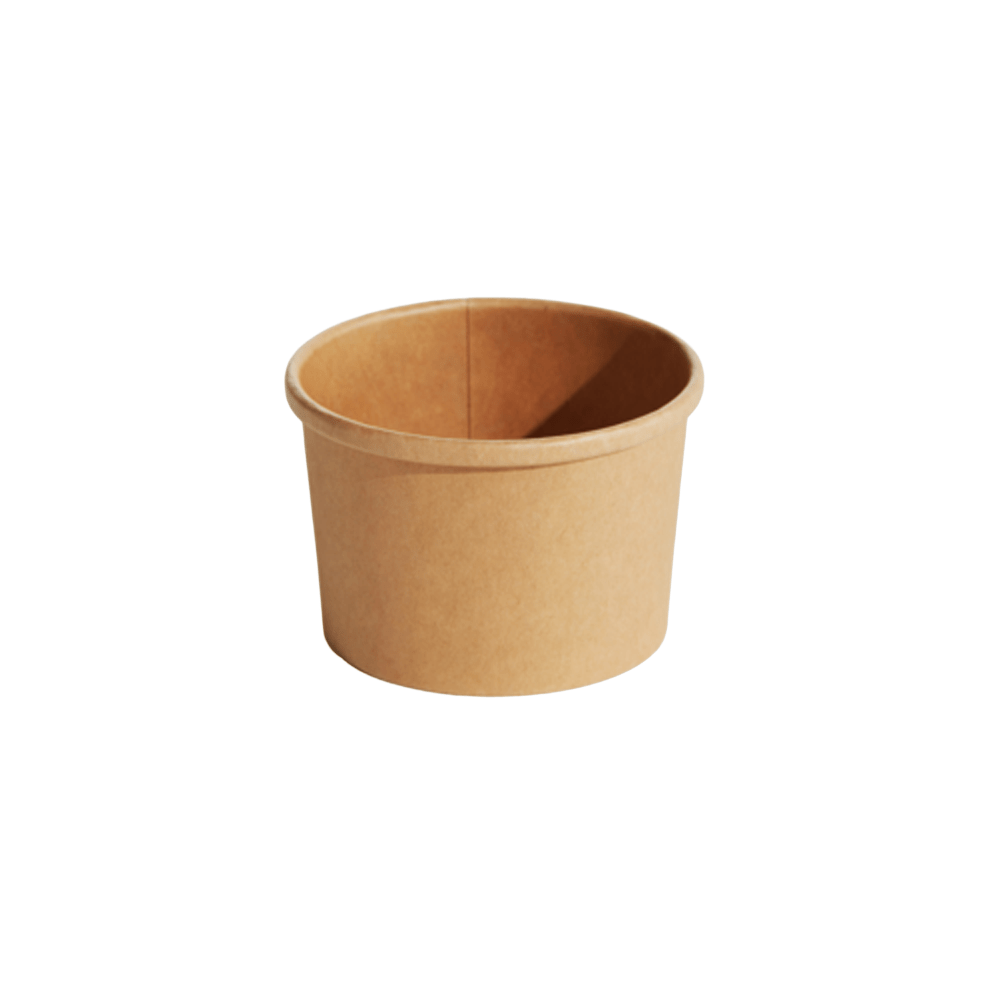 240mL (8oz) Kraft Paper Soup Cup - TEM IMPORTS™